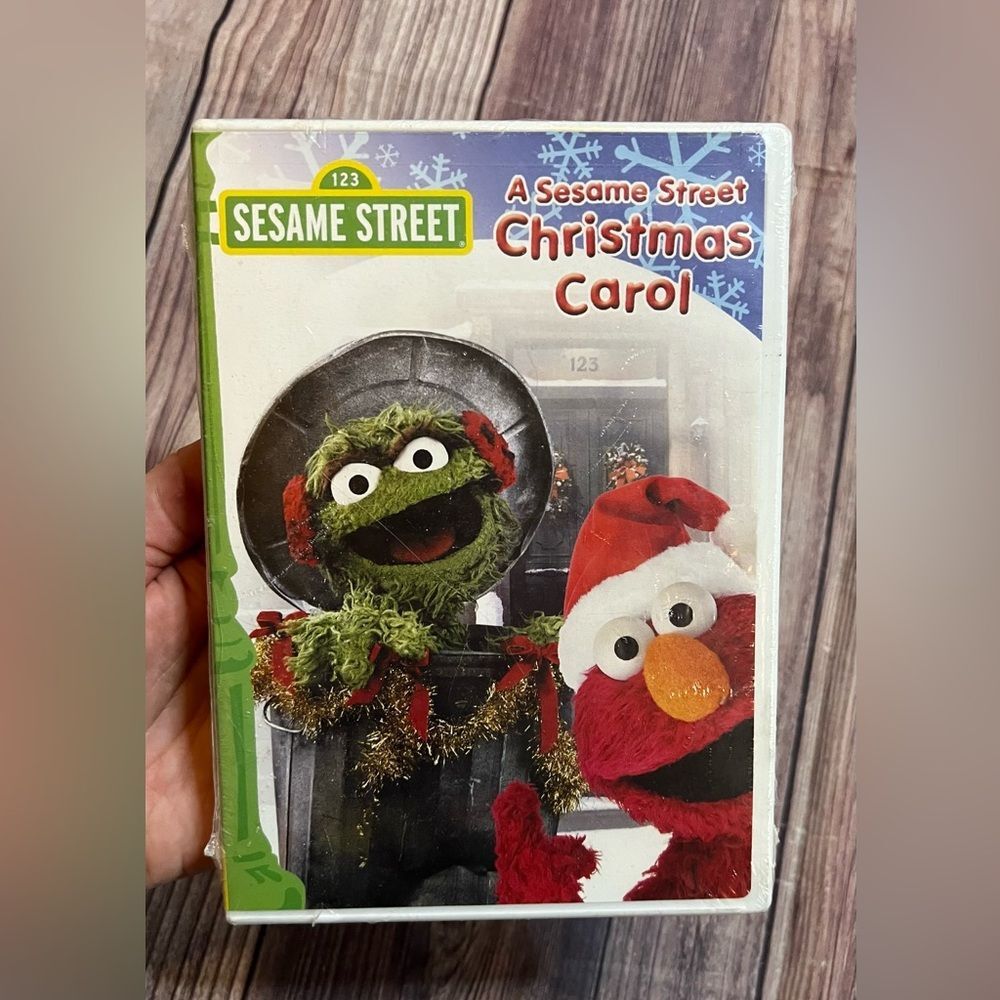 Sesame Street A Christmas Carol DVD New Sealed Elmo Oscar Holiday Movie
